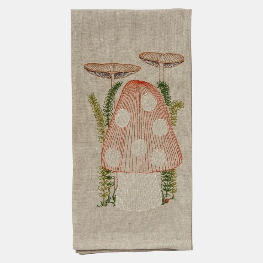 Mushroom Tea Towel