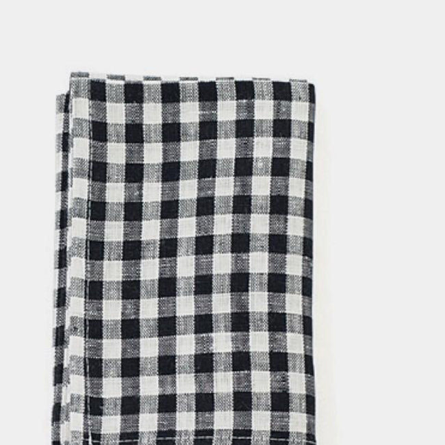 Navy Check Kitchen Cloth