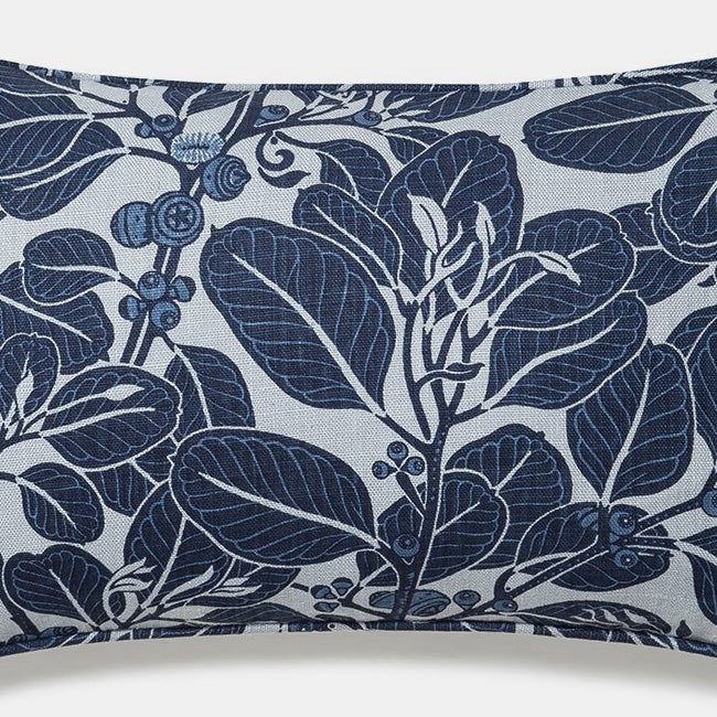 Stringybark Indigo Lumbar Pillow