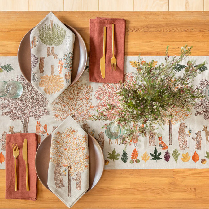 Fall Foliage Table Runner