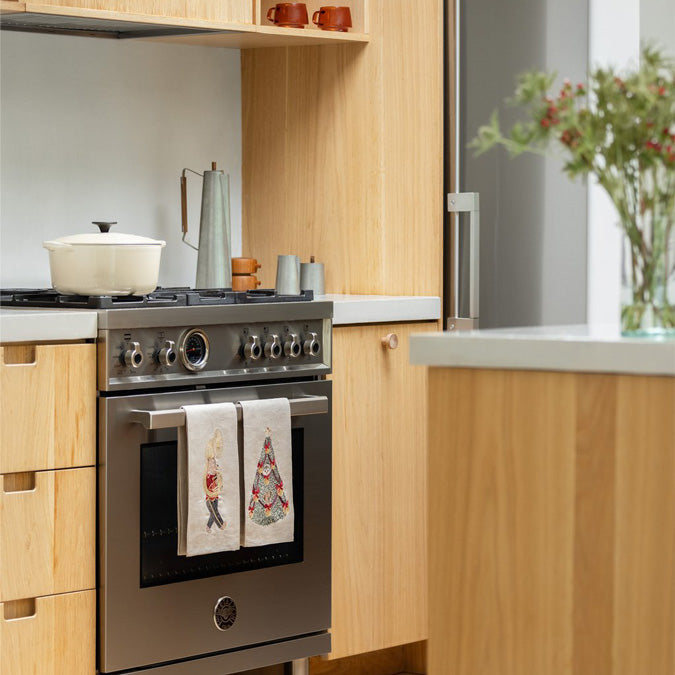 Rocking Christmas Tree Tea Towel