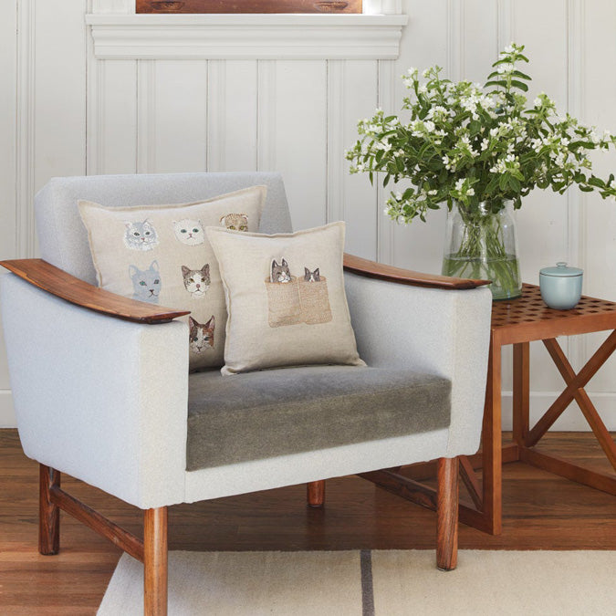Cats Square Pillow