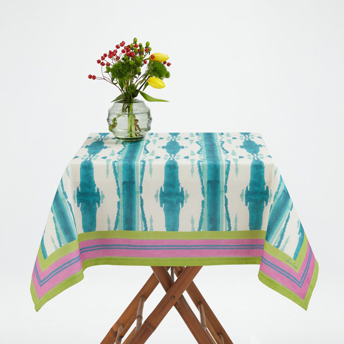 Flame Veronese Cotton Tablecloth