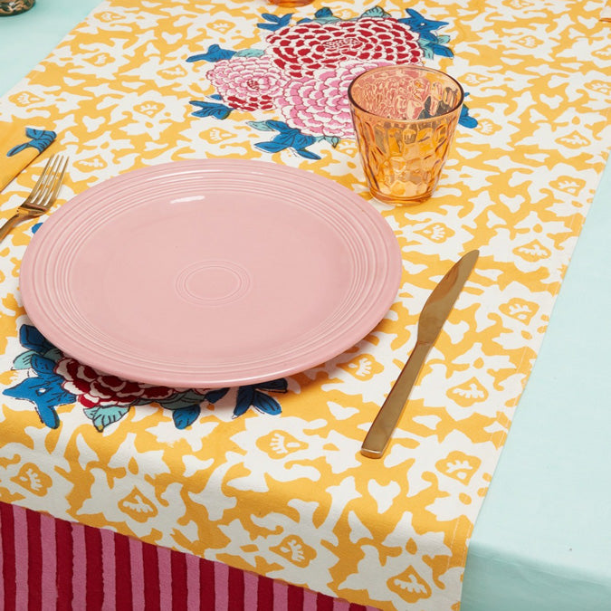 Arabesque Gold Table Runner