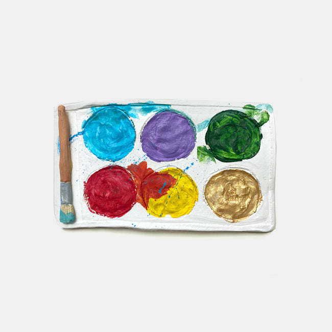 Color Palette Wall Art V by The Clay Brush