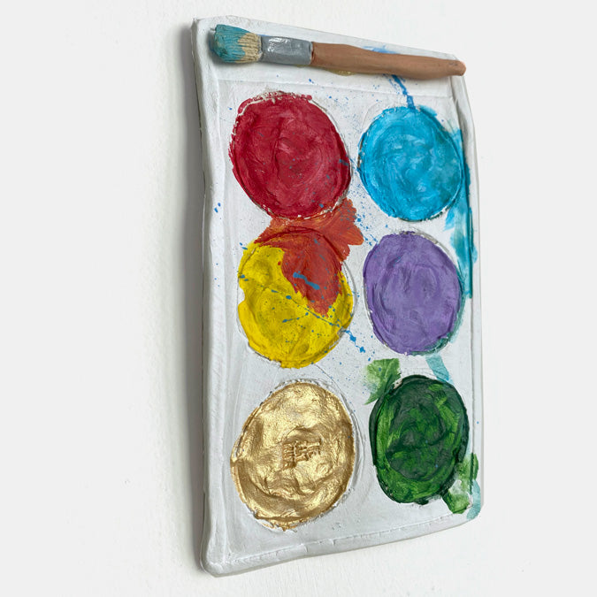 Color Palette Wall Art V by The Clay Brush