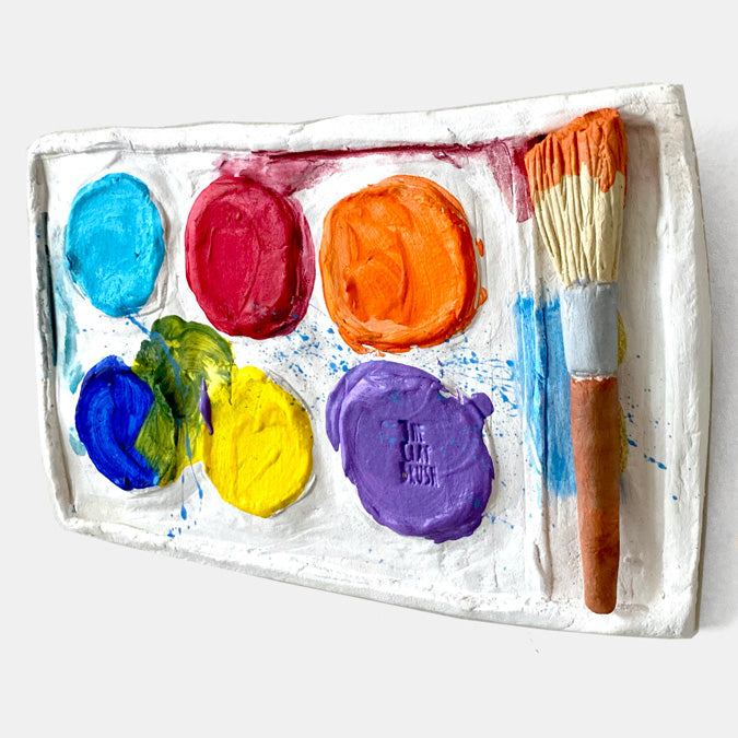 Color Palette Wall Art VI by The Clay Brush