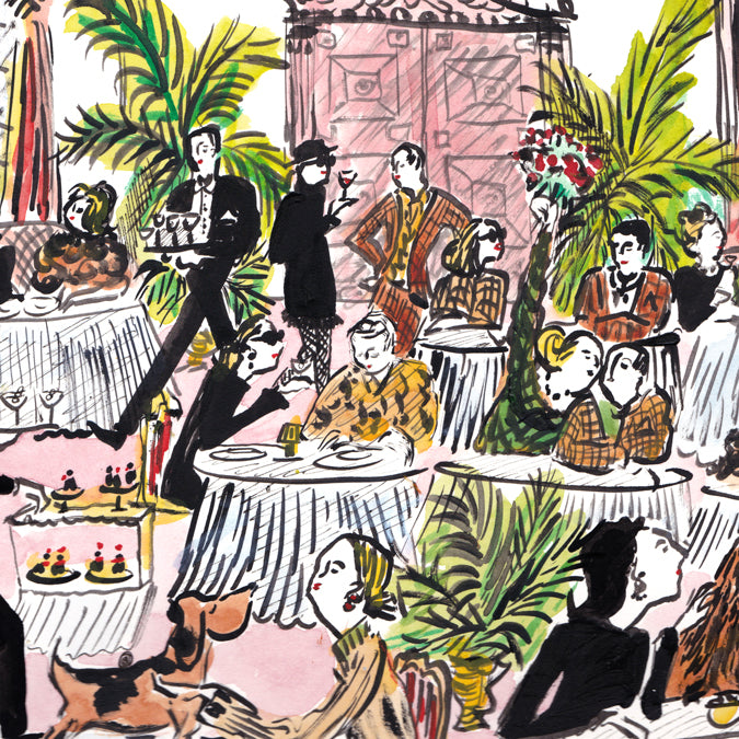 Pink Ballroom Print
