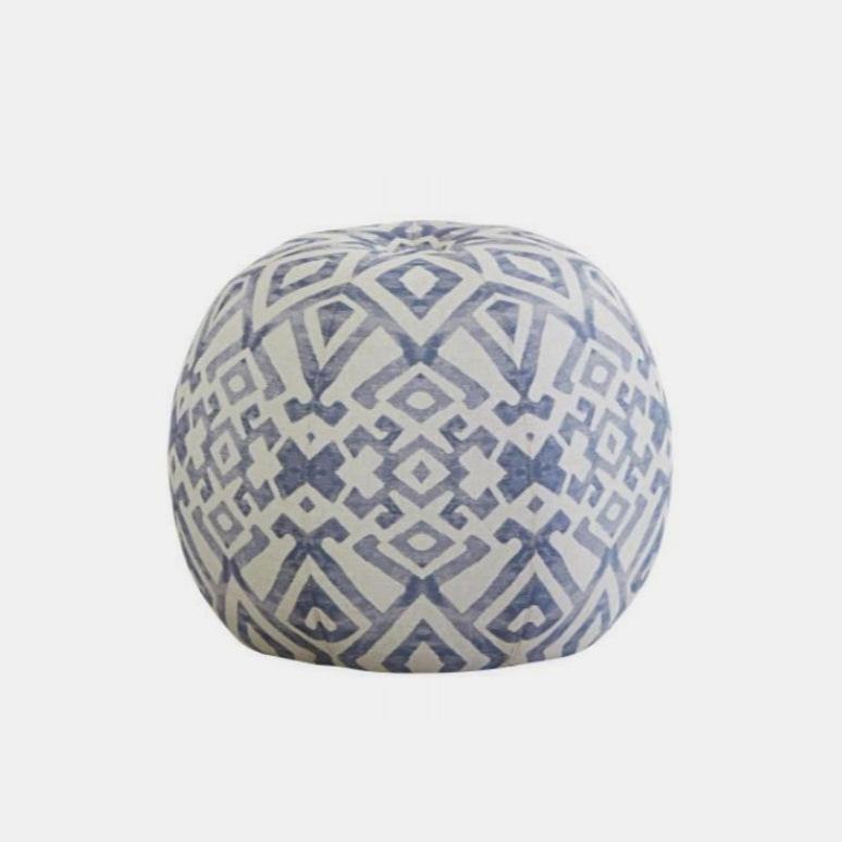21" Round Pouf: Made to Order