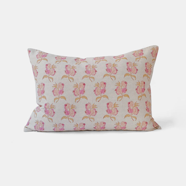 Rama Pink Lumbar Pillow