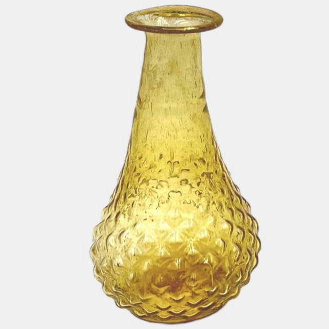 Golden Tiny Glass Vase