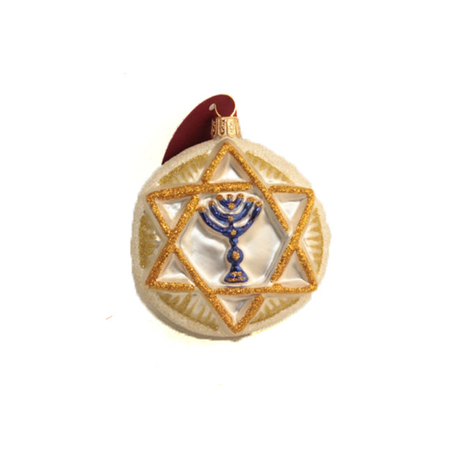 Jewish Medalion Ornament