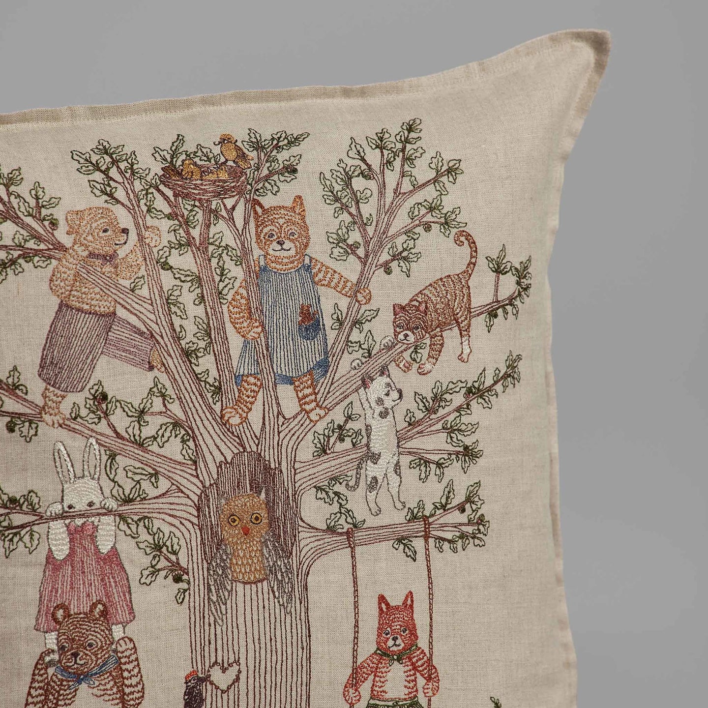 Tree of Fun Square Pillow