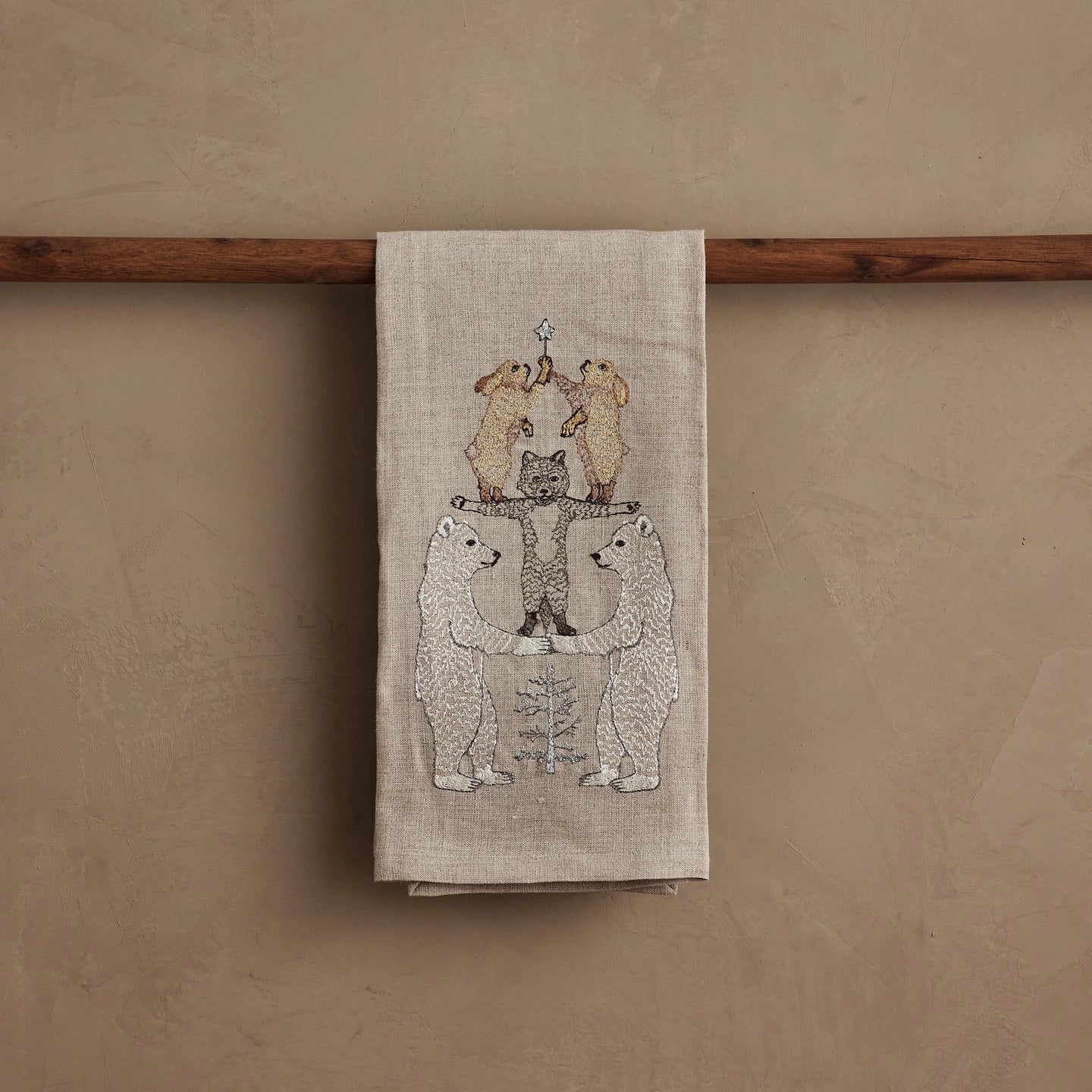 Coral & Tusk Arctic Tree Tea Towel - Thumbnail 4