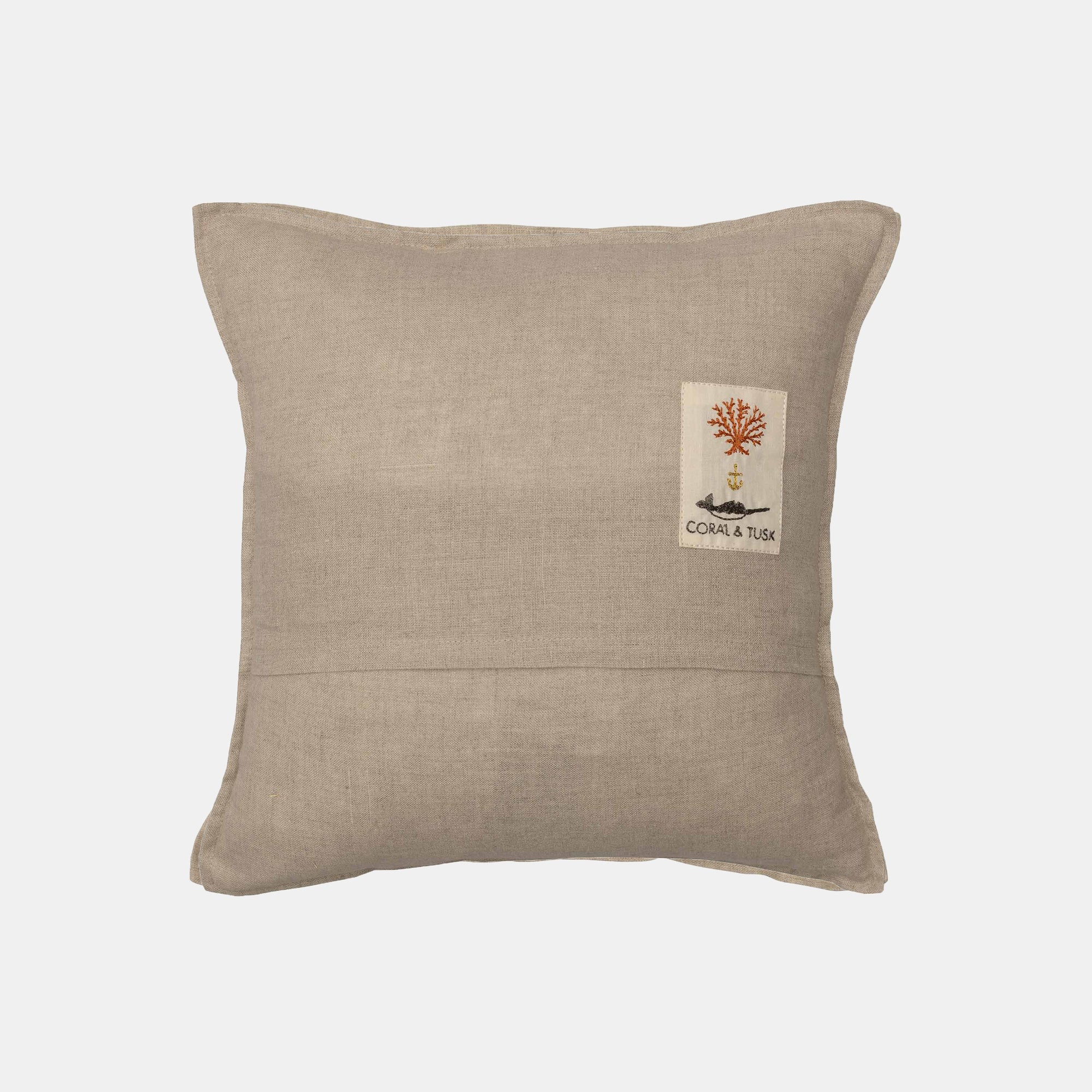 Hummingbird Hearts Square Pillow