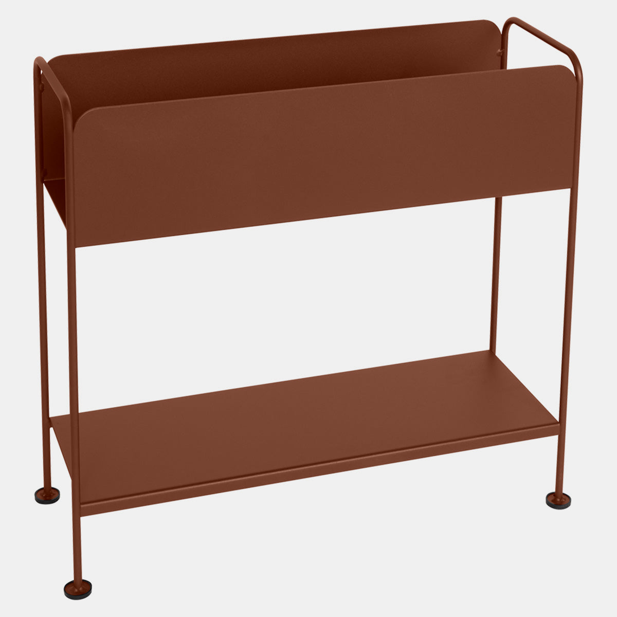 3249 Red Fermob Picolino Plant Holder in Red Ochre | NYC – Collyer's Mansion