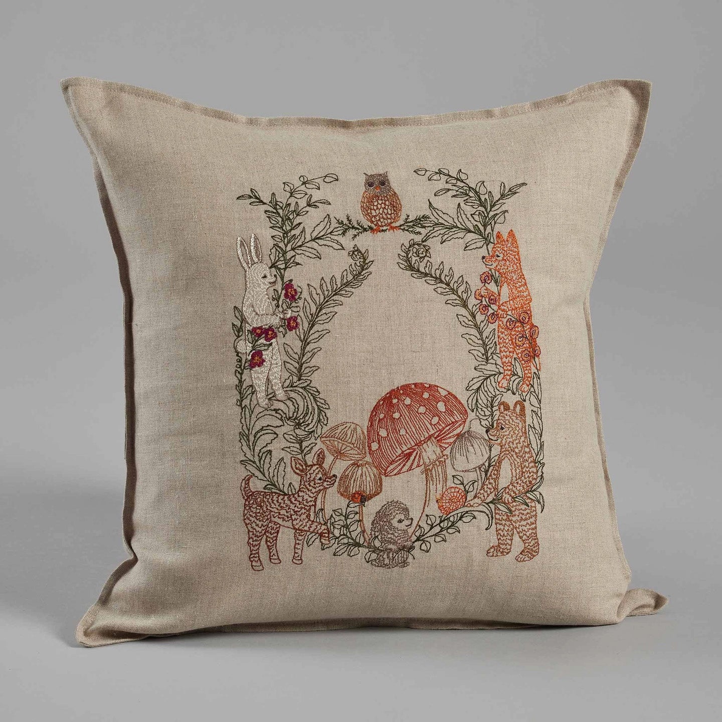 Enchanted Garden Square Pillow