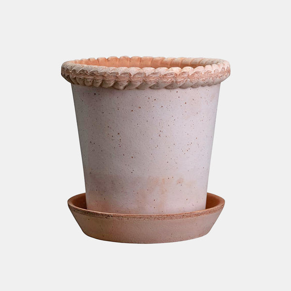 Emilia Pot in Rosa Terracotta by Bergs Potter