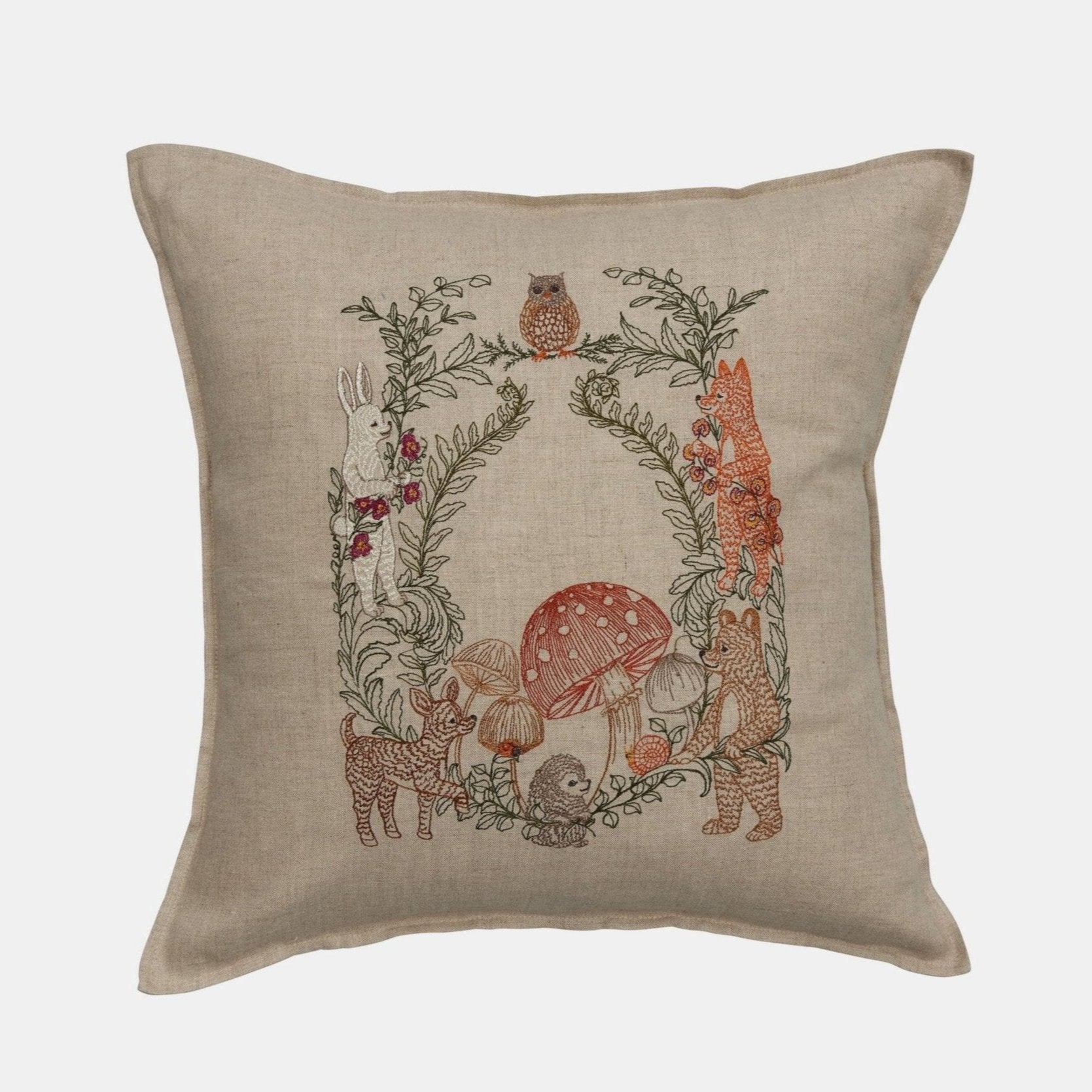 Enchanted Garden Square Pillow