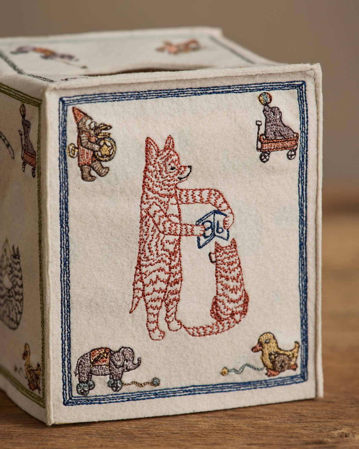 ABC Tissue Box Cover