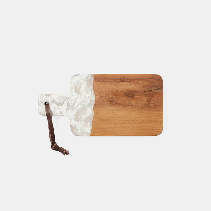 Austin White Swirl Serving Board