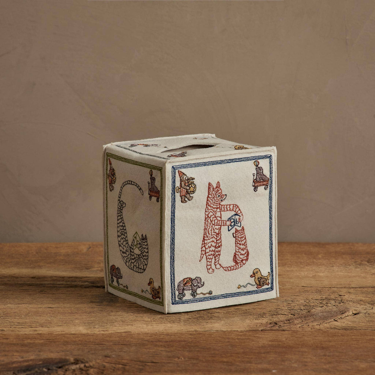 ABC Tissue Box Cover