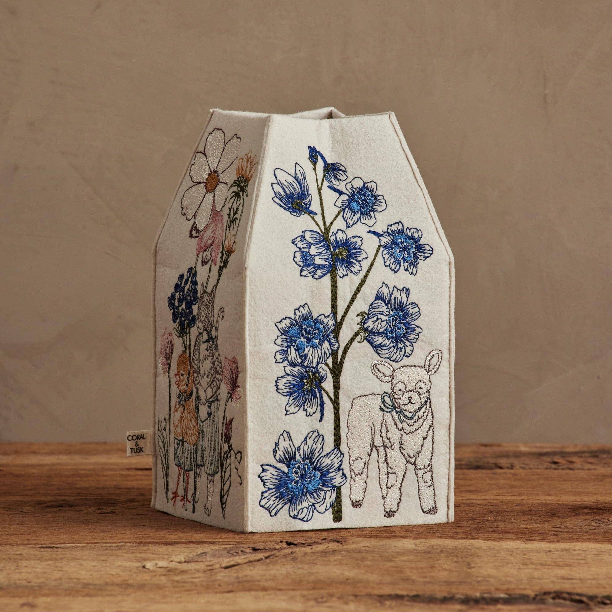 Spring Parade Tissue Box Cover