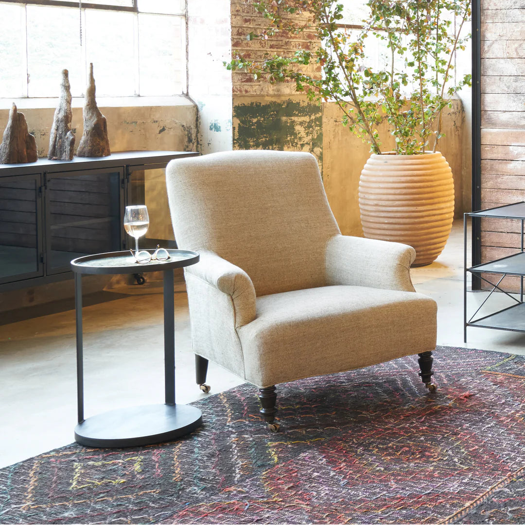 Alma Chair in Hickory Blue (store images shown)