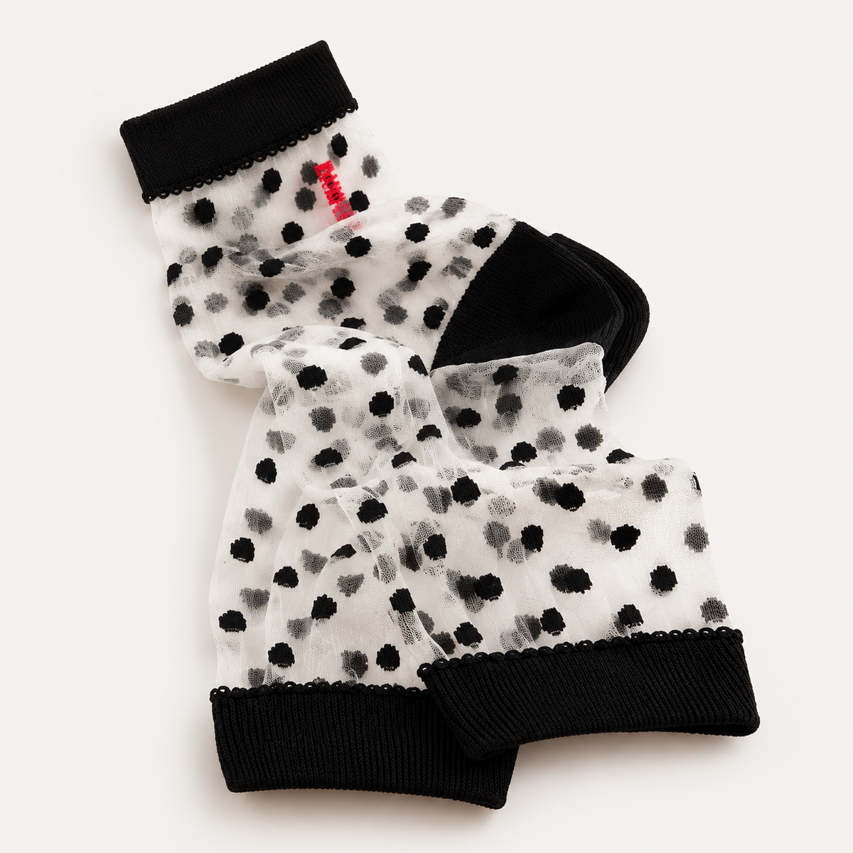 Women's Sheer Polka Dot Socks