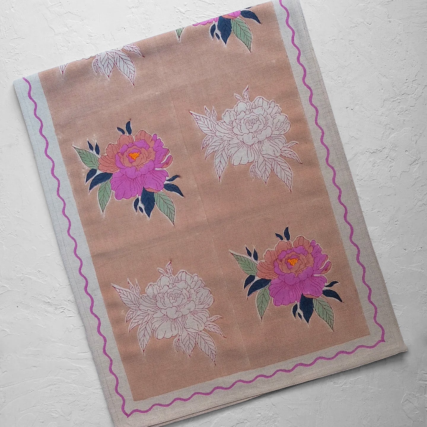 Babita Table Runner in Fuchsia