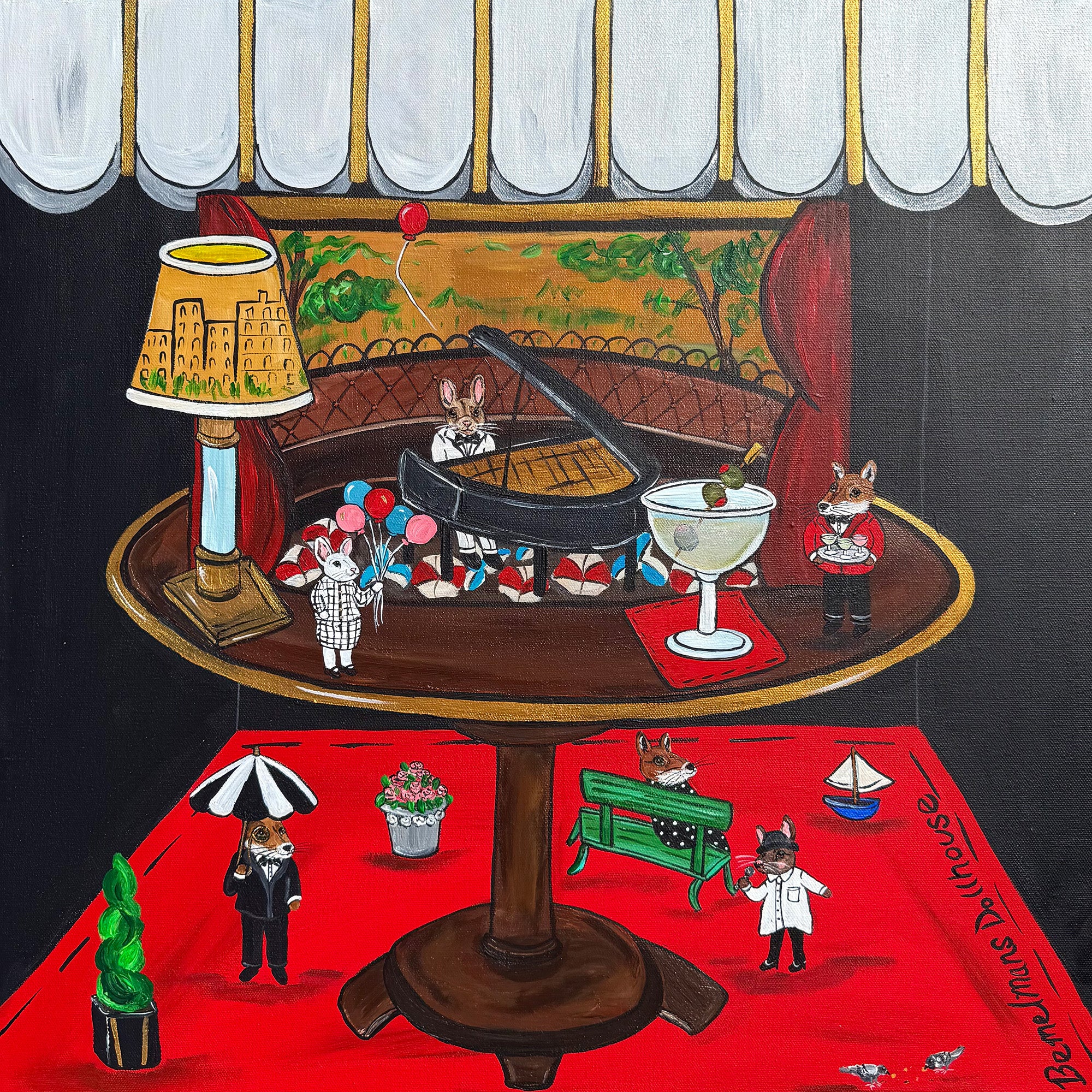 Bemelmans Dollhouse Print