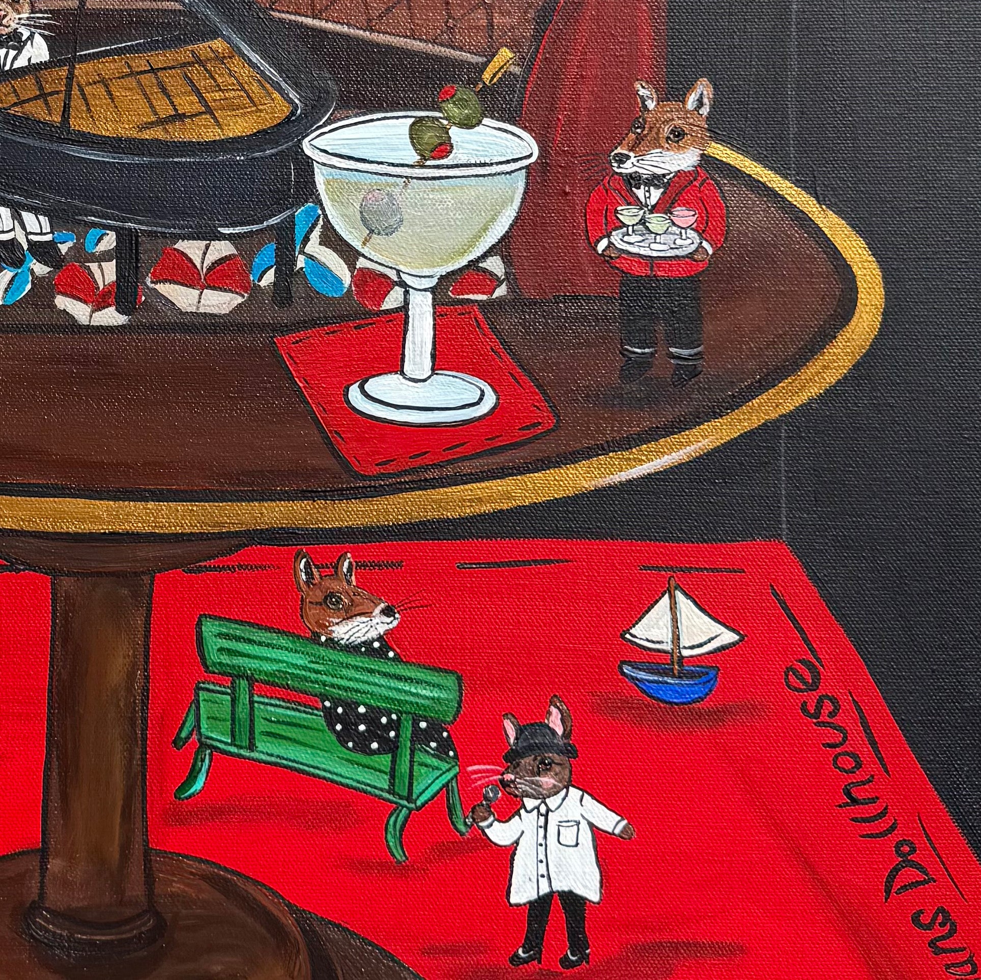 Bemelmans Dollhouse Print