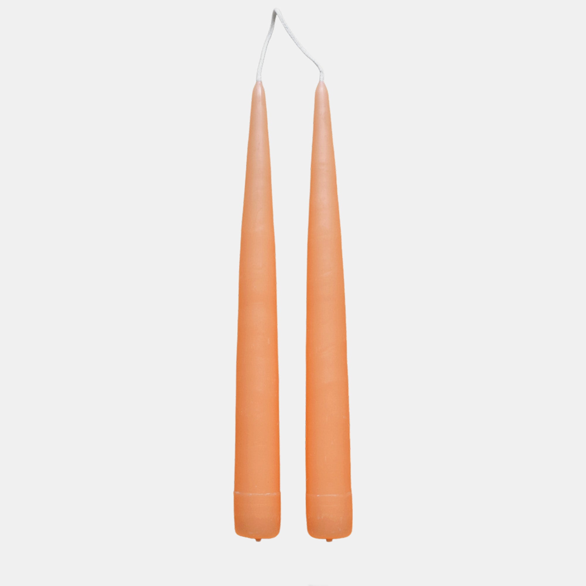 Peach Taper Candles