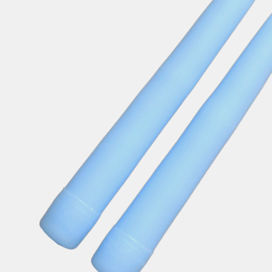 Ice Blue Taper Candles