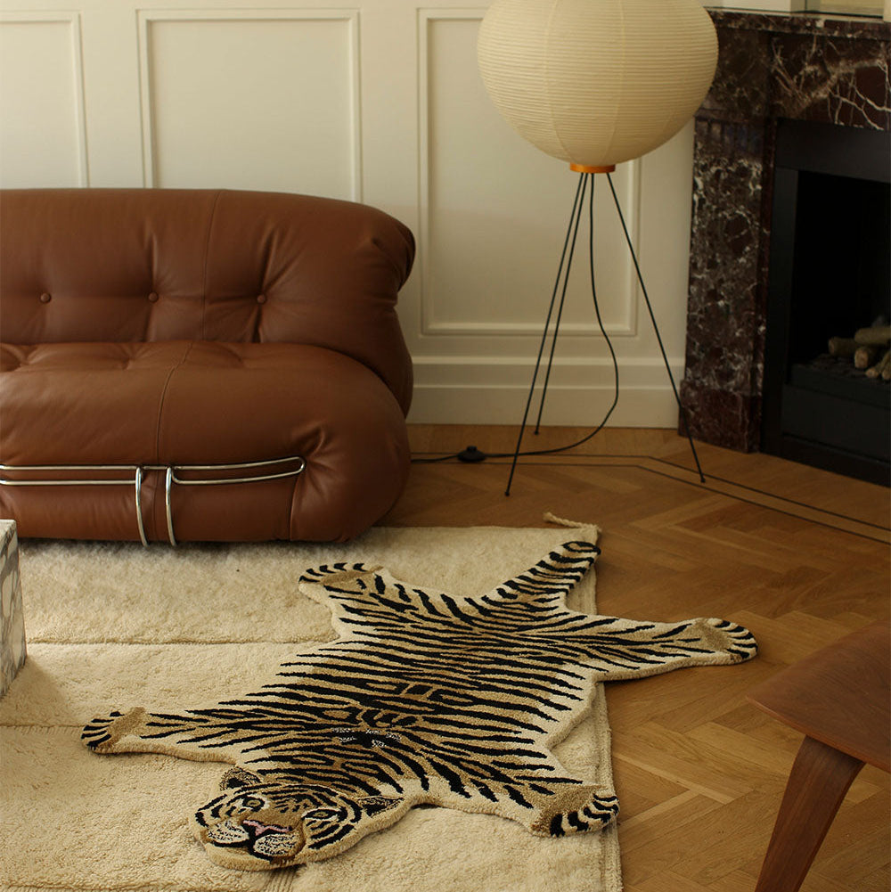 Drowsy Tiger Rug in Large