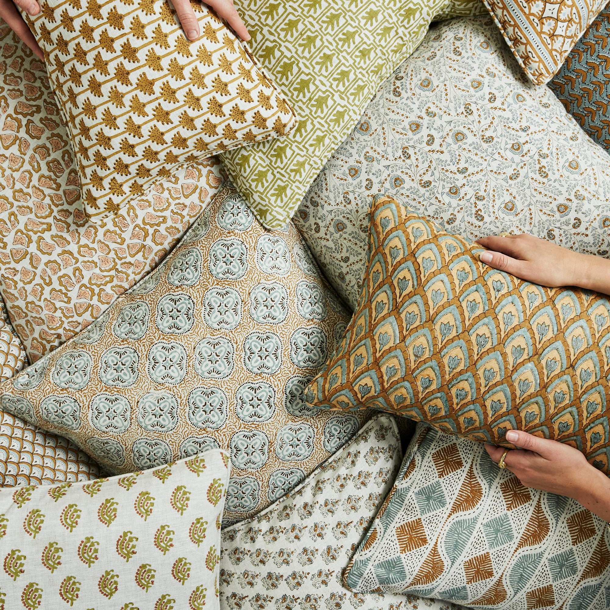 Fulia Egypt Square Pillow