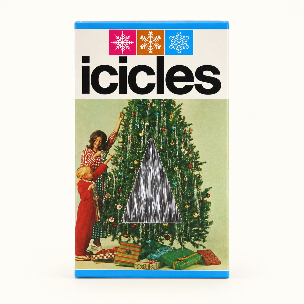 Retro Silver Icicles
