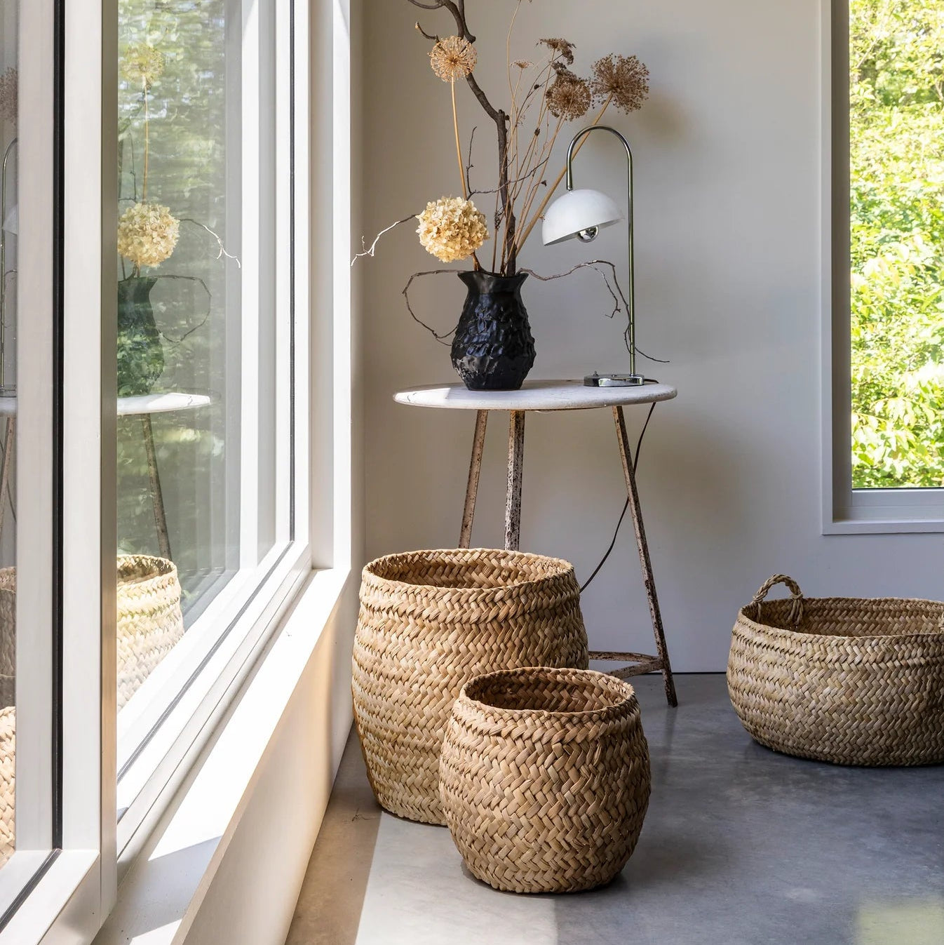 Bandeja Floor Basket - Collyer's Mansion