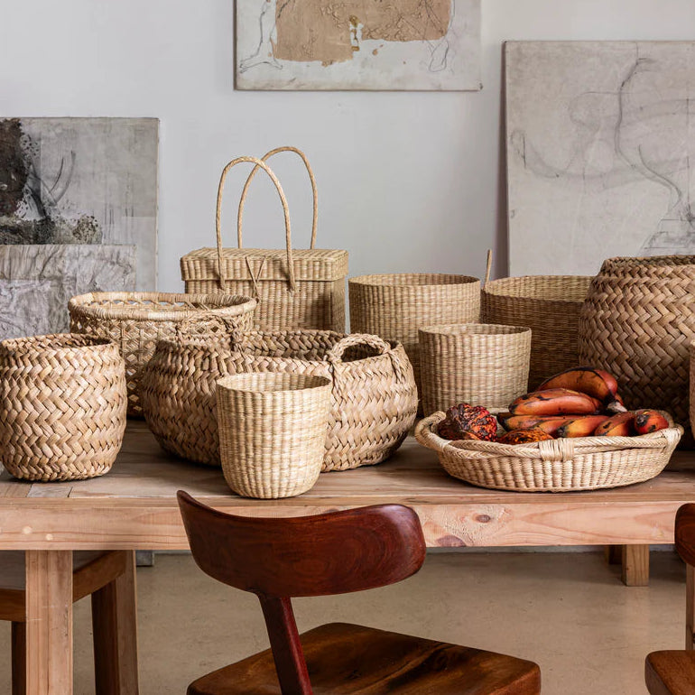 Bandeja Floor Basket - Collyer's Mansion