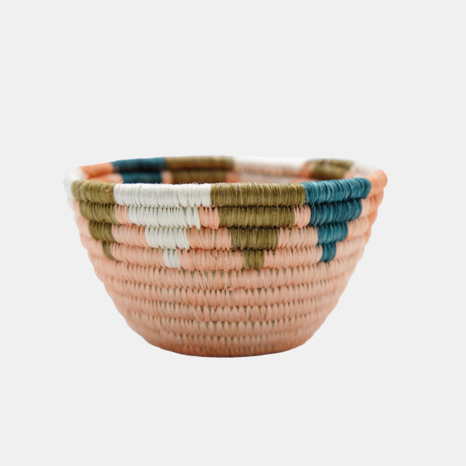 Small Tiny Burst Woven Bowl