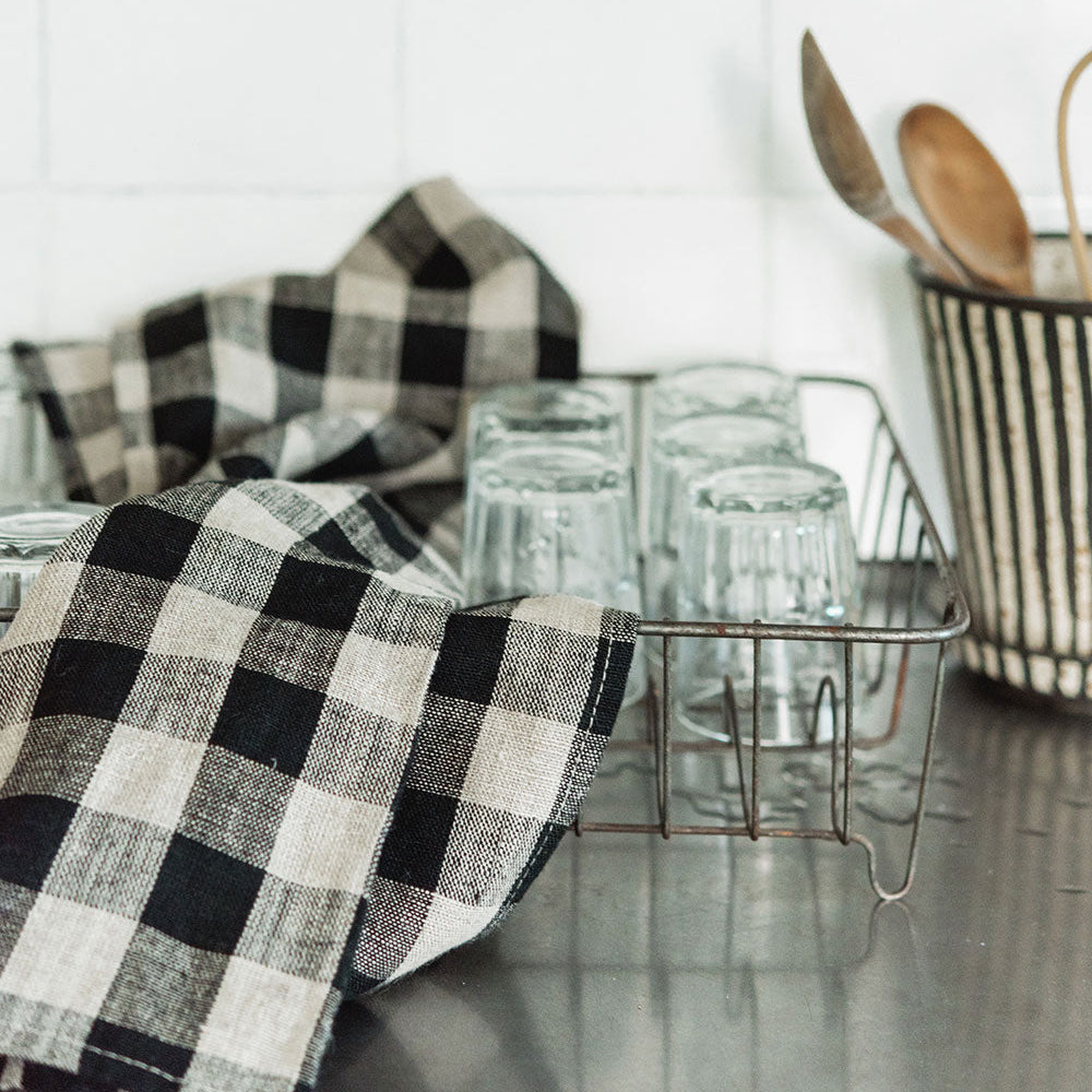 Black Natural Thick Kitchen Cloth - Collyer's Mansion