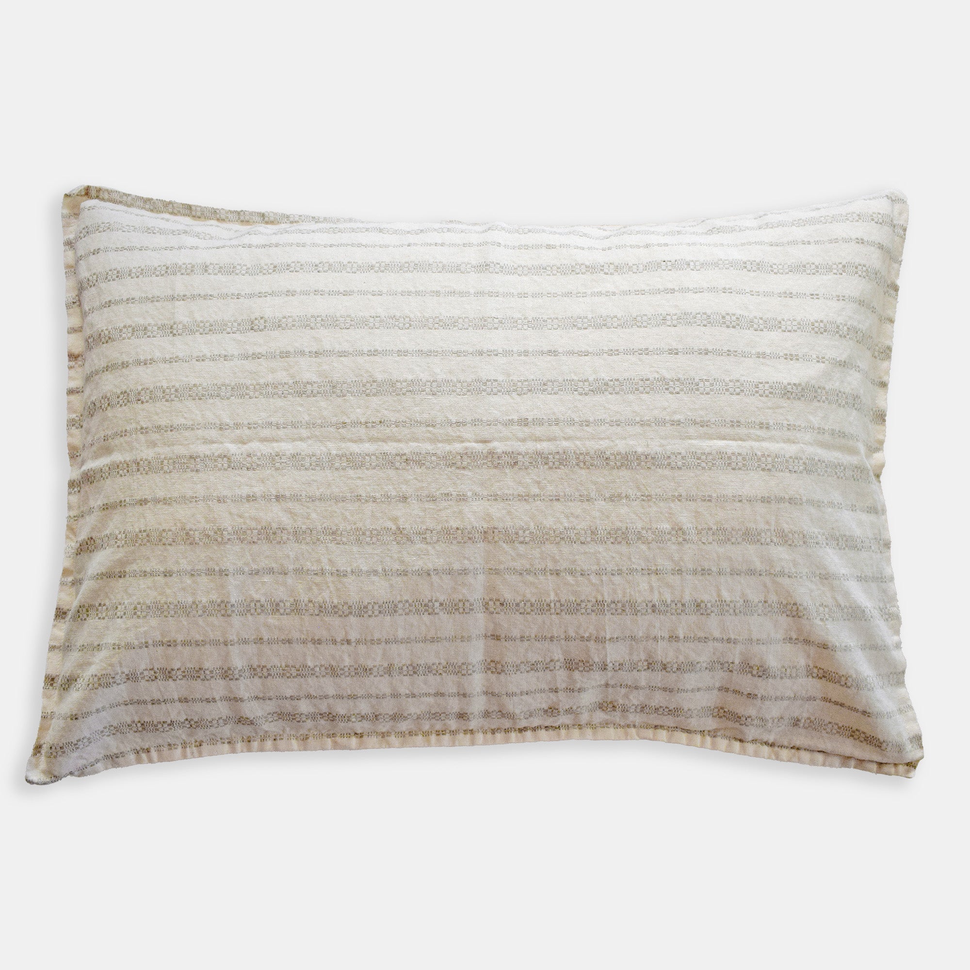 Linen Standard Pillowcase in Mouseback Embroidery