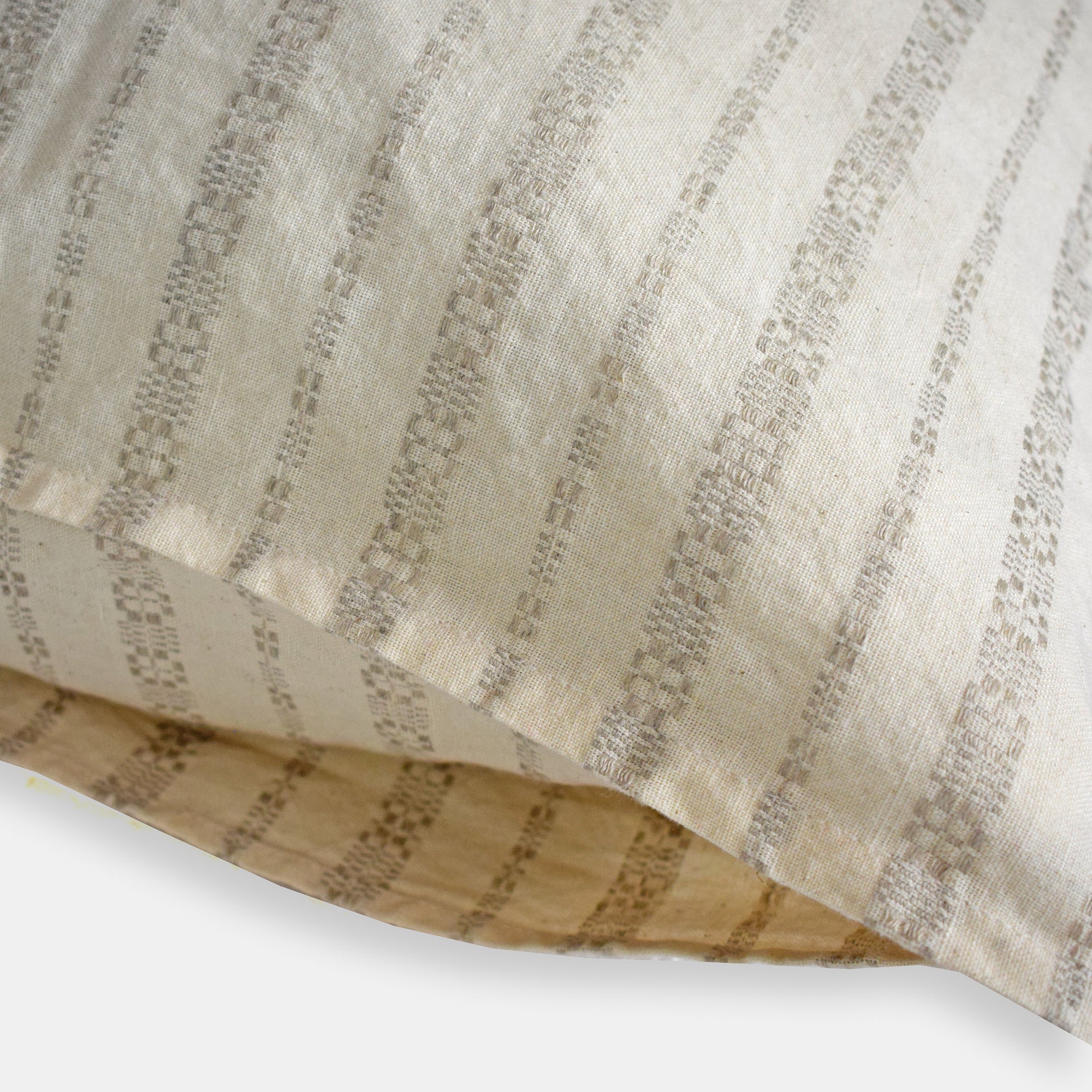 Linen Standard Pillowcase in Mouseback Embroidery