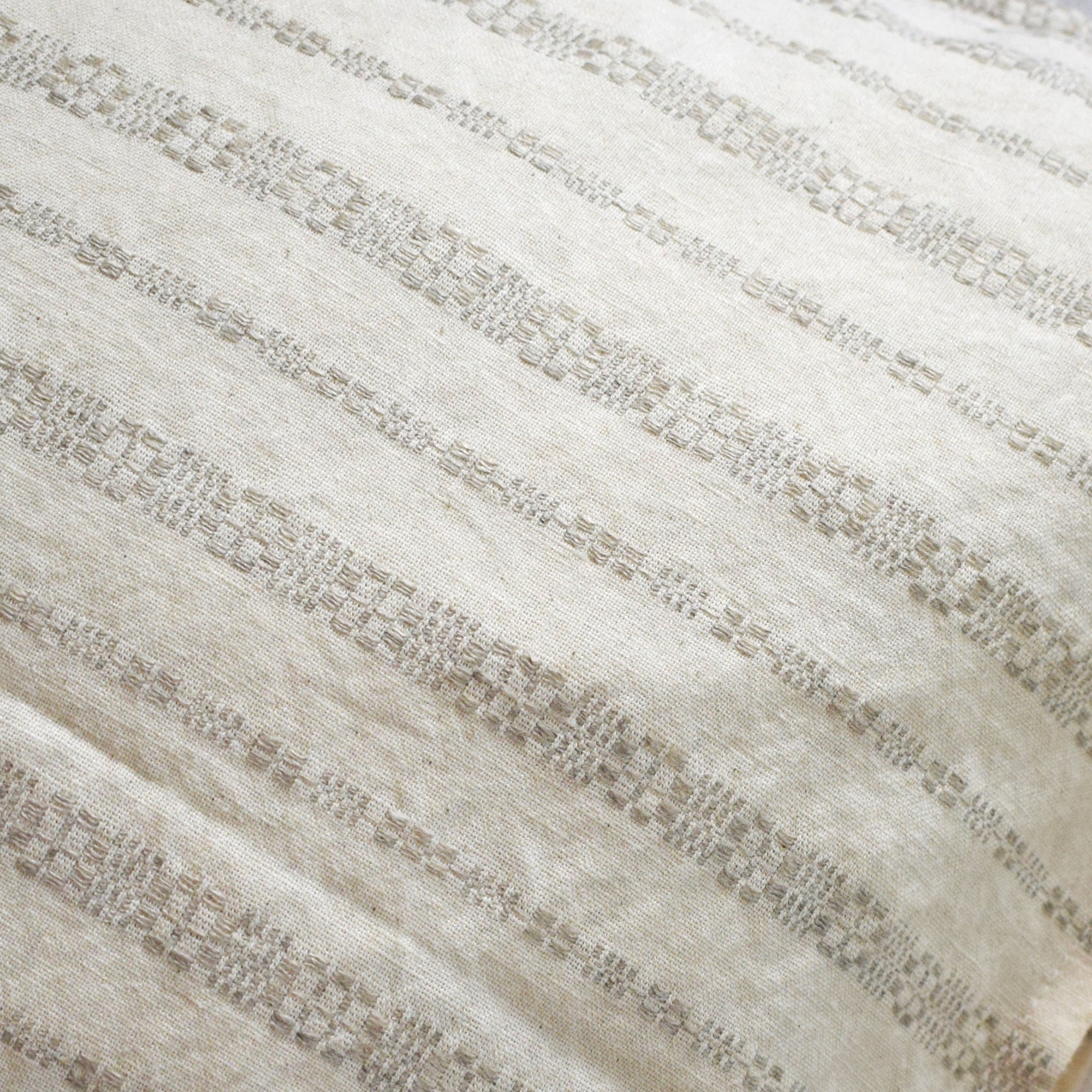 Linen Standard Pillowcase in Mouseback Embroidery