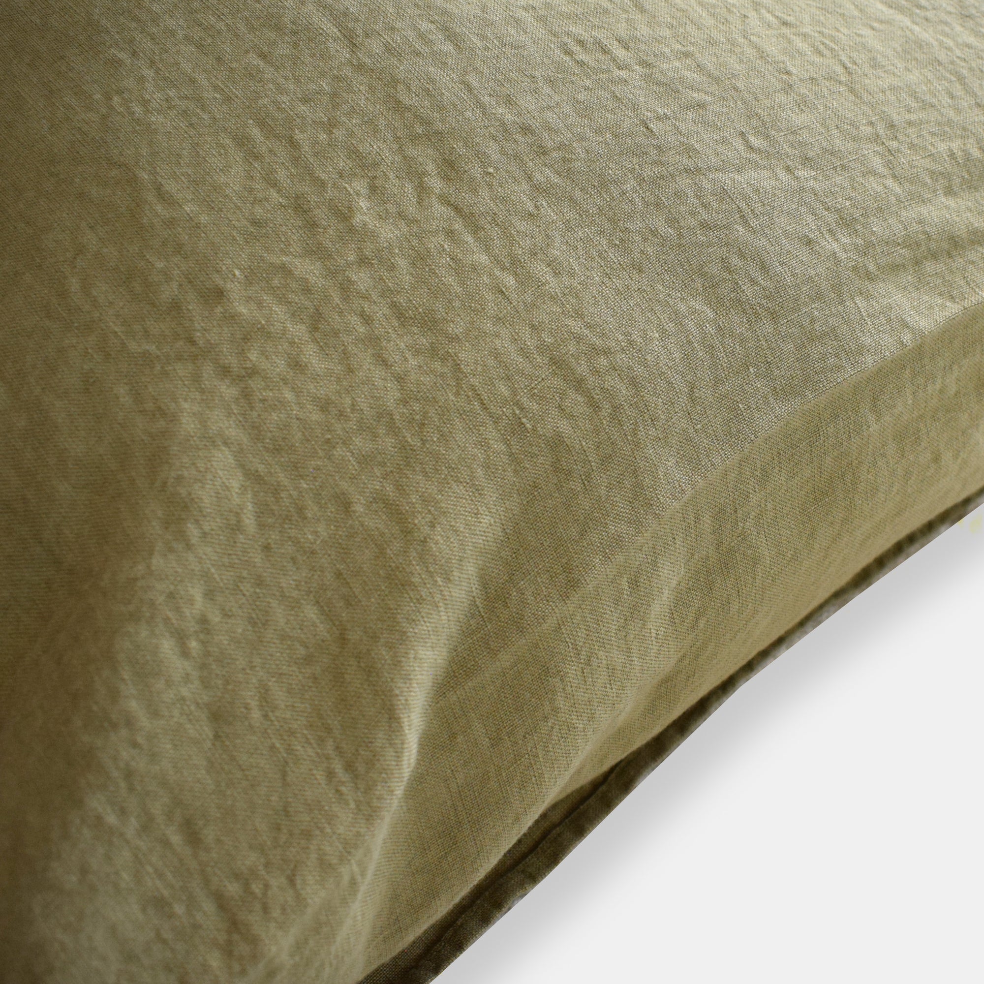 Linen Standard Pillowcase in Laurel