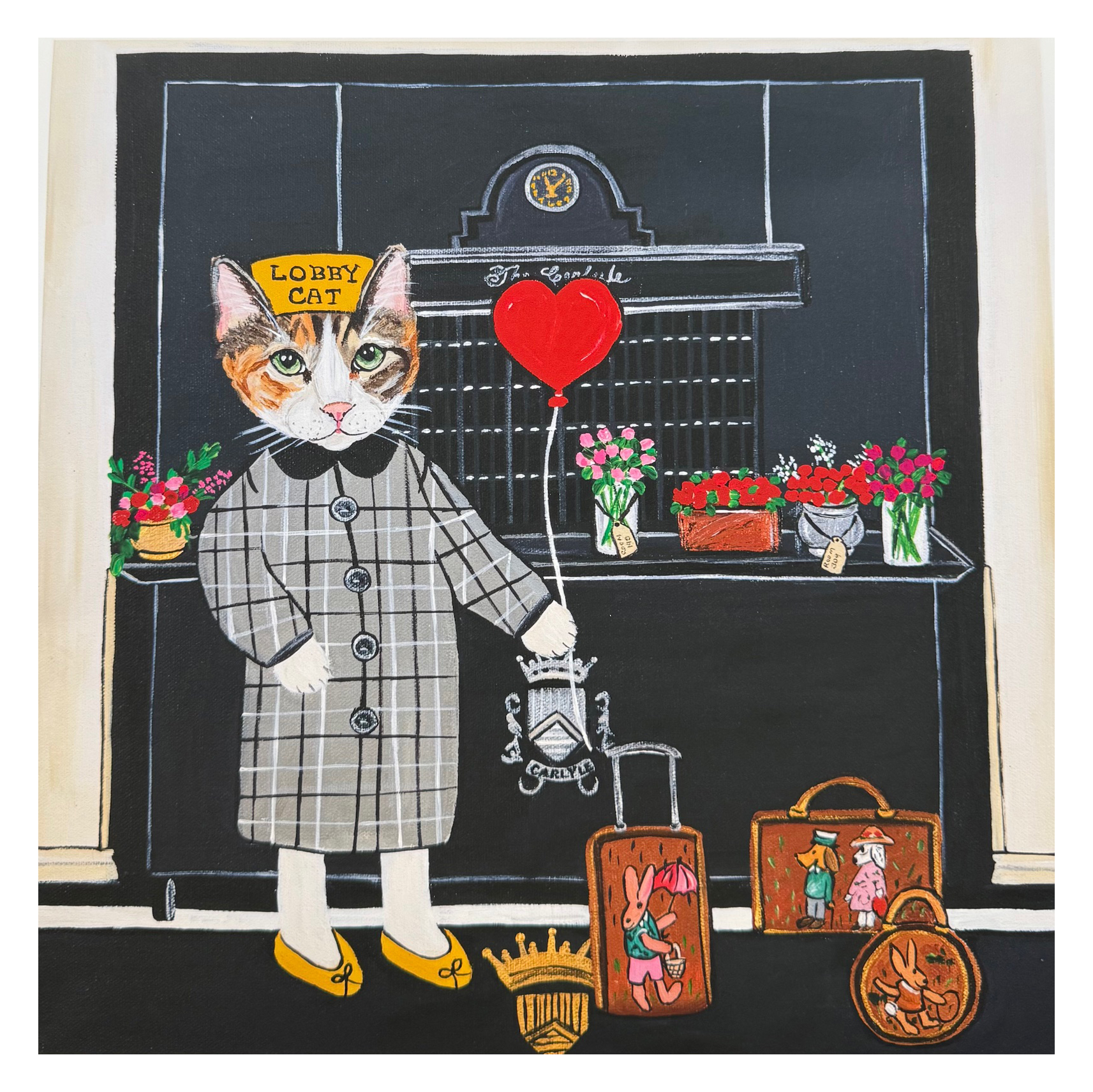 Lobby Cat Print