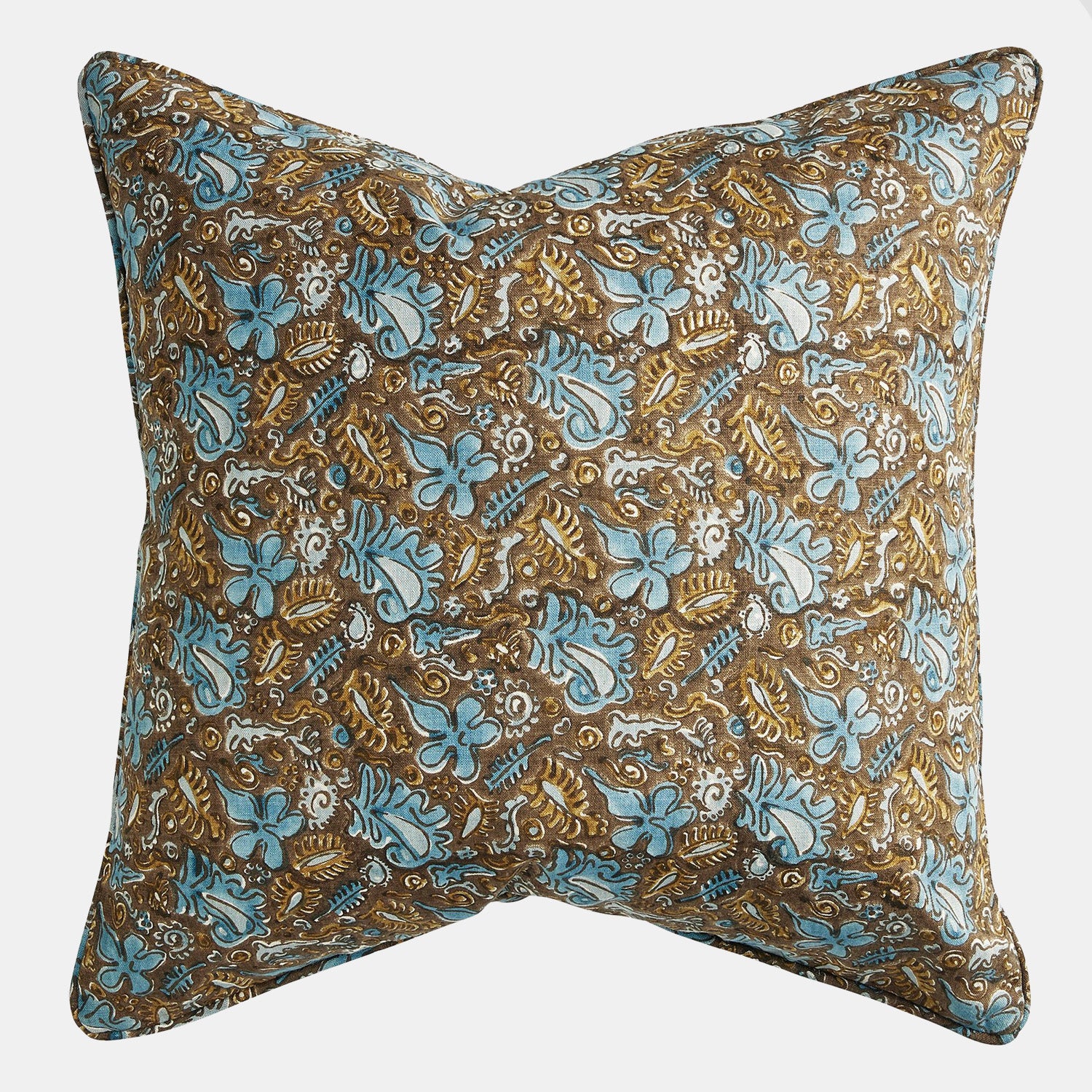 Maluku Tobacco Square Pillow