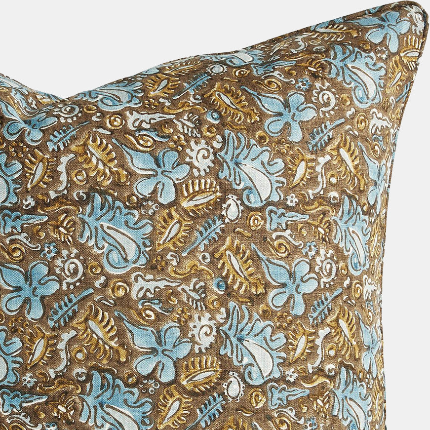 Maluku Tobacco Square Pillow