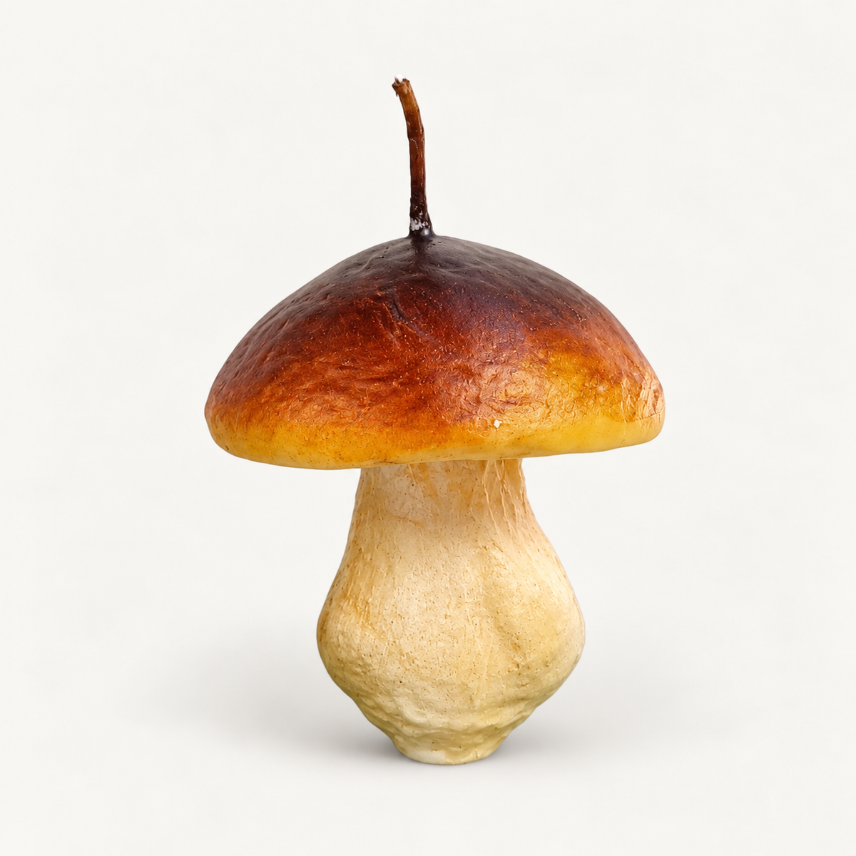 Mushroom Wax Candle