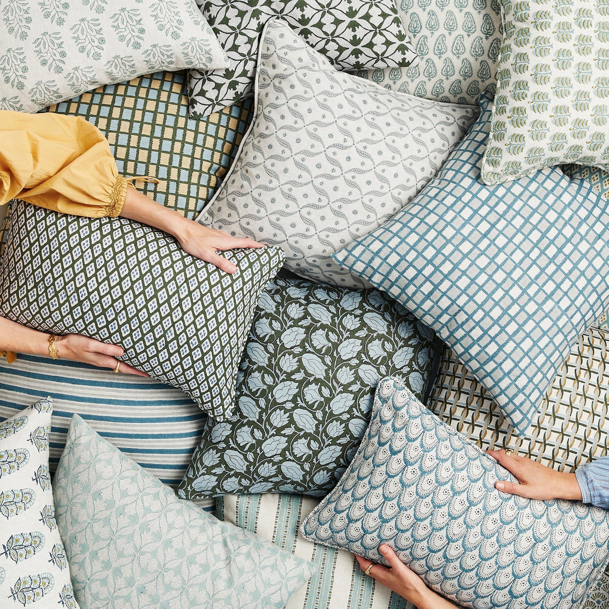 Orvietto Thyme Lumbar Pillow